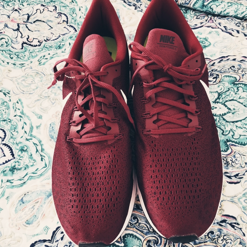 Nike zoom mens running shoes Sz 18 pegasus 35